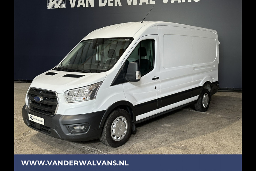 Ford Transit 2.0 TDCI 131pk L3H2 Euro6 Airco | Camera | Navigatie | Android Auto | Stoelverwarming Verwarmde voorruit, Cruisecontrol, Parkeersensoren, Elektrisch verstelbare bestuurdersstoel, Bijrijdersbank