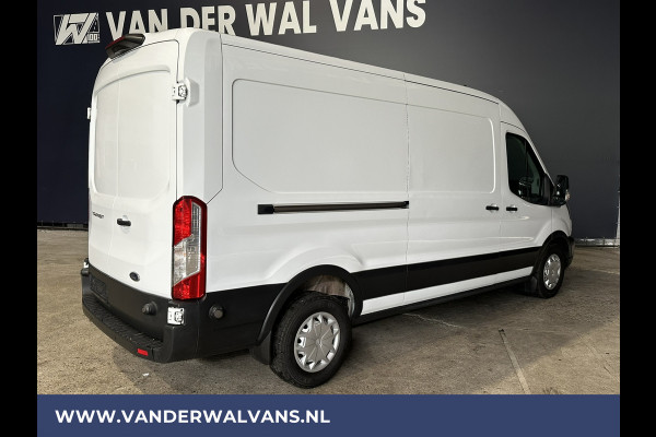 Ford Transit 2.0 TDCI 131pk L3H2 Euro6 Airco | Camera | Navigatie | Android Auto | Stoelverwarming Verwarmde voorruit, Cruisecontrol, Parkeersensoren, Elektrisch verstelbare bestuurdersstoel, Bijrijdersbank