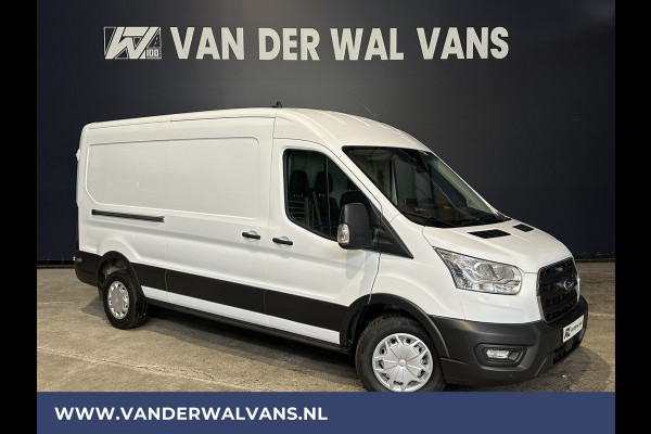 Ford Transit 2.0 TDCI 131pk L3H2 Euro6 Airco | Camera | Navigatie | Apple Carplay | Android Auto | Stoelverwarming Verwarmde voorruit, Cruisecontrol, Parkeersensoren, Elektrisch verstelbare bestuurdersstoel, Bijrijdersbank