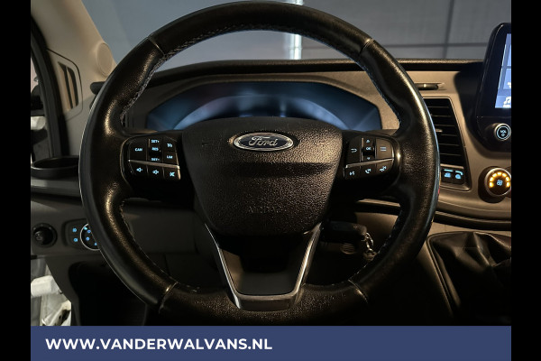 Ford Transit 2.0 TDCI 131pk L3H2 Euro6 Airco | Camera | Navigatie | Apple Carplay | Android Auto | Stoelverwarming Verwarmde voorruit, Cruisecontrol, Parkeersensoren, Elektrisch verstelbare bestuurdersstoel, Bijrijdersbank