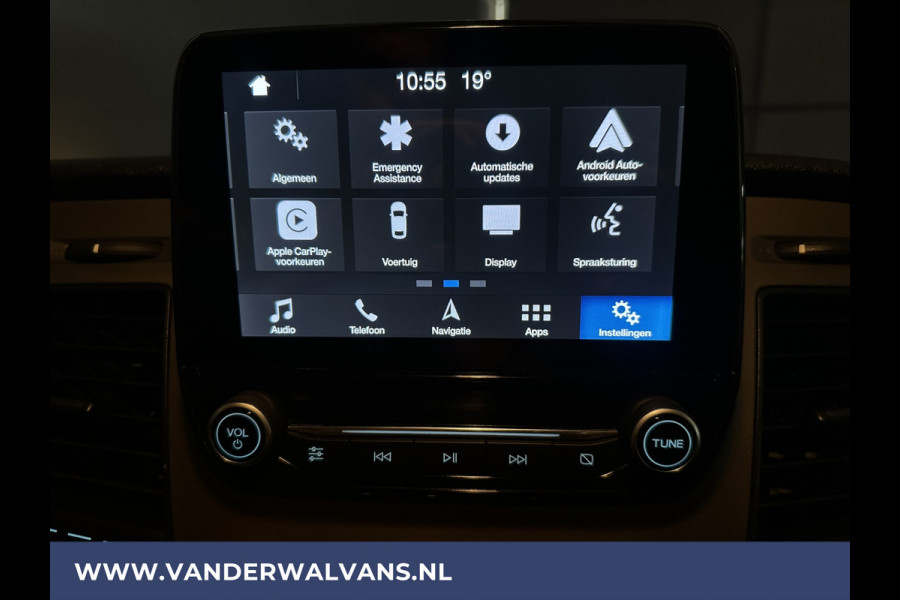 Ford Transit 2.0 TDCI 131pk L3H2 Euro6 Airco | Camera | Navigatie | Apple Carplay | Android Auto | Stoelverwarming Verwarmde voorruit, Cruisecontrol, Parkeersensoren, Elektrisch verstelbare bestuurdersstoel, Bijrijdersbank