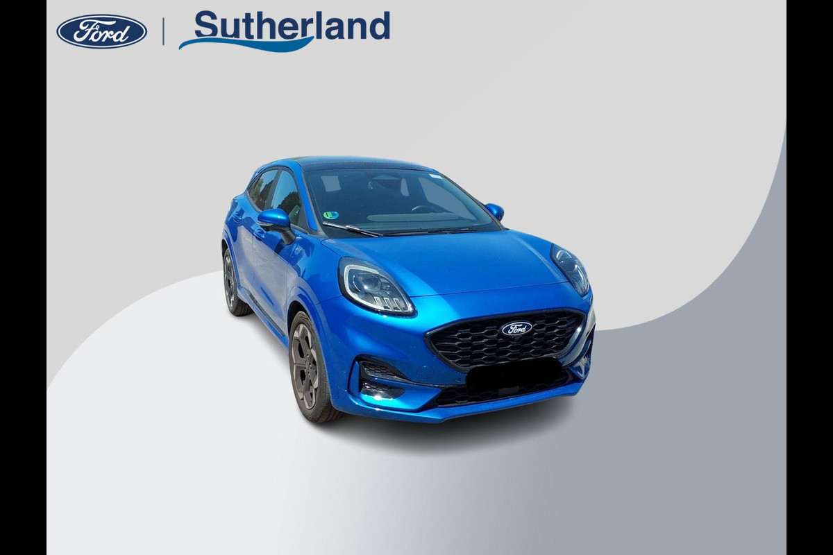 Ford Puma 1.0 EcoBoost Hybrid ST-Line X 155pk Automaat | Panoramadak | Afneembare trekhaak | Winter Pack | Adaptive cruise control | 360 graden camera | Bang&Olufsen | Elektrsiche achterklep | Matrix LED Ford Puma 1.0 EcoBoost Hybrid ST-Line X 155pk Automaat | Panoramadak | Afneembare trekhaak | Winter Pack | Adaptive cruise control | 360 graden camera | Bang&Olufsen | Elektrsiche achterklep | Matrix LED