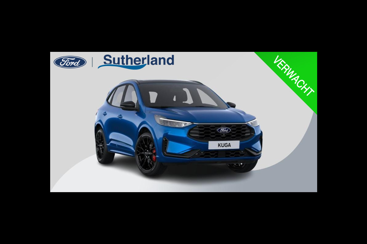 Ford Kuga 2.5 PHEV ST-Line X 243pk | Driver Assistance Pack | Black Package | Winterpack | Panorama dak | Wegklapbare Trekhaak | AGR Stoelen | Adaptieve Matrix LED koplampen met Coast to Coast Ford Kuga 2.5 PHEV ST-Line X 243pk | Driver Assistance Pack | Black Package | Winterpack | Panorama dak | Wegklapbare Trekhaak | AGR Stoelen | Adaptieve Matrix LED koplampen met Coast to Coast