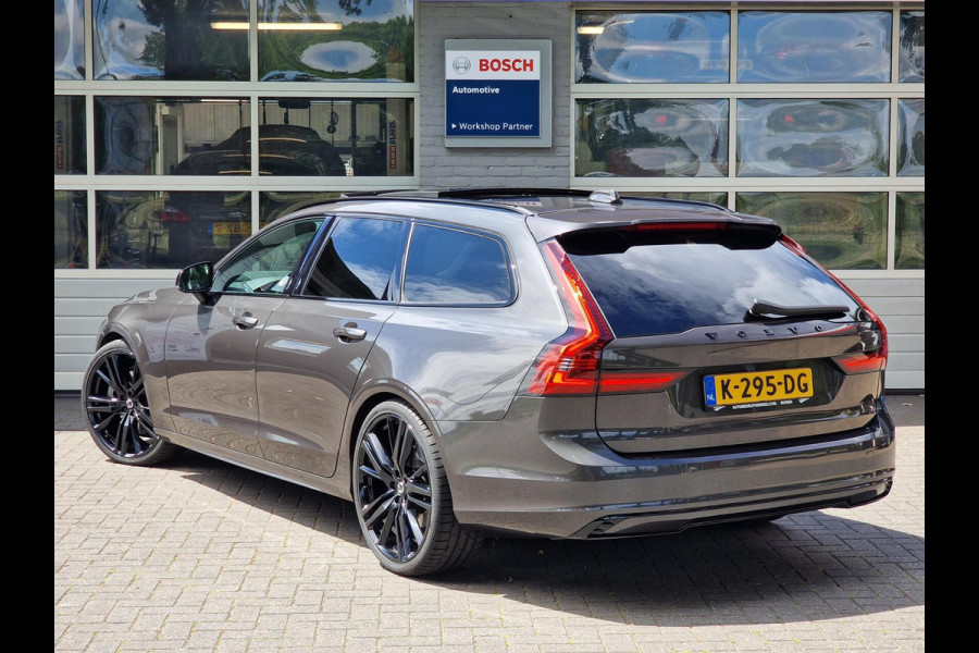 Volvo V90 2.0 B4 208PK R-Design|21-inch|harman kardon|Pano|Black-pakket|63.467KM|Mild-hybride|
