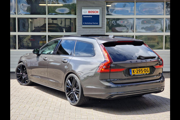 Volvo V90 2.0 B4 208PK R-Design|21-inch|harman kardon|Pano|Black-pakket|63.467KM|Mild-hybride|