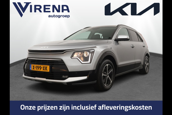 Kia Niro 1.6 GDi Hybrid DynamicLine Apple Carplay/Android Auto - Cruise Control Adaptief - Navigatie - 16 inch Velgen - Fabrieksgarantie tot 02-2031