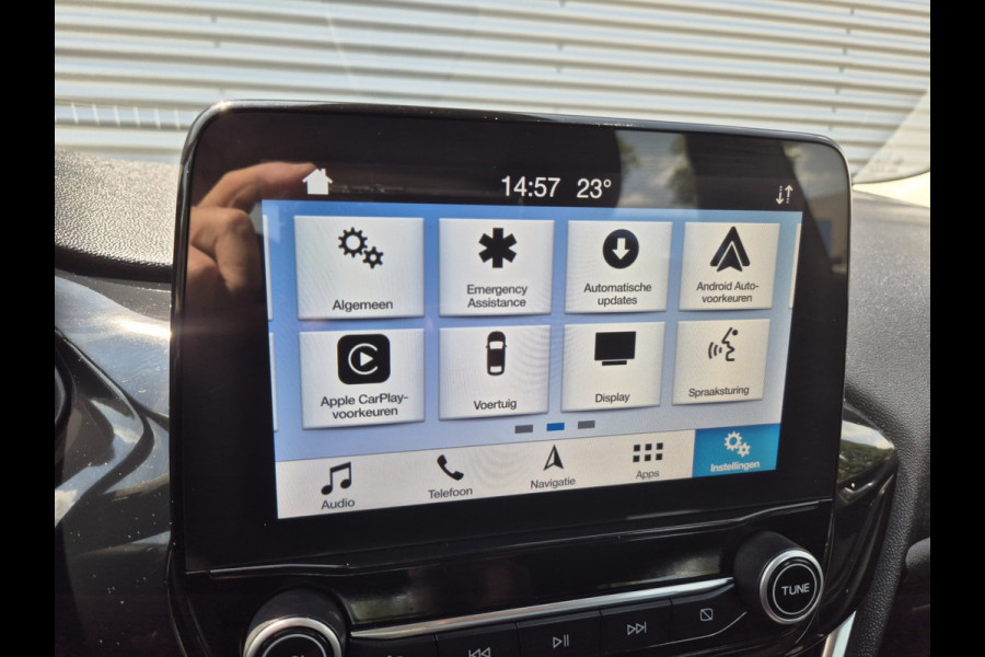 Ford Fiesta 1.0 EcoBoost Titanium,Airco,cruisecontrol,navigatie,android,parkeersensoren achter,