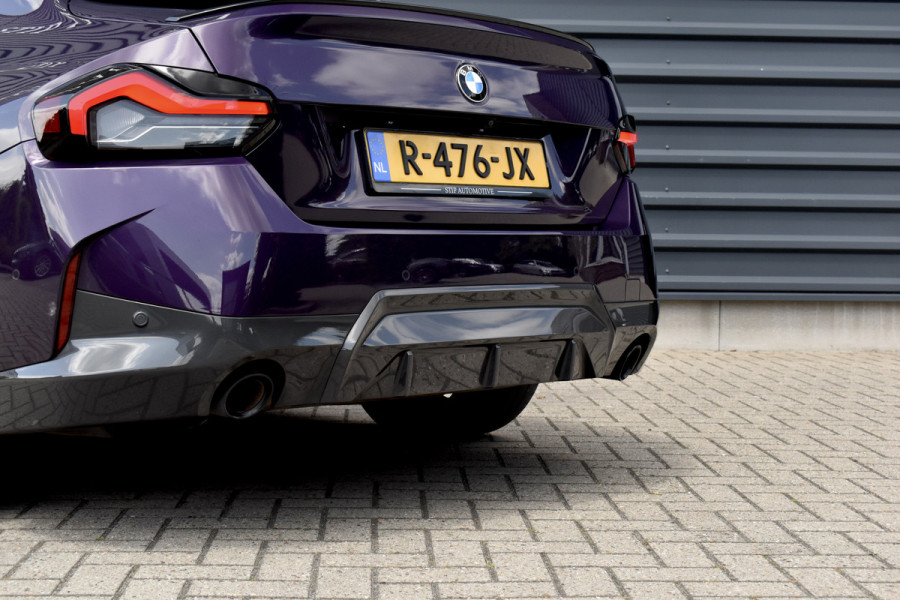 BMW 2 Serie Coupe 220i High Executive M Sport | Schuif-/Kanteldak | 19'' Velgen | Elektrisch vers. Stoelen + Memory | Camera | CarPlay |