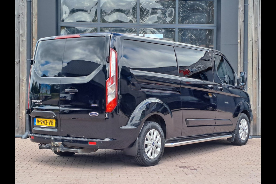 Ford Transit Custom 300 2.0 TDCI L2H1 Limited | Automaat | Trekhaak | Standkachel | App-connect | Navi | Sidebars |