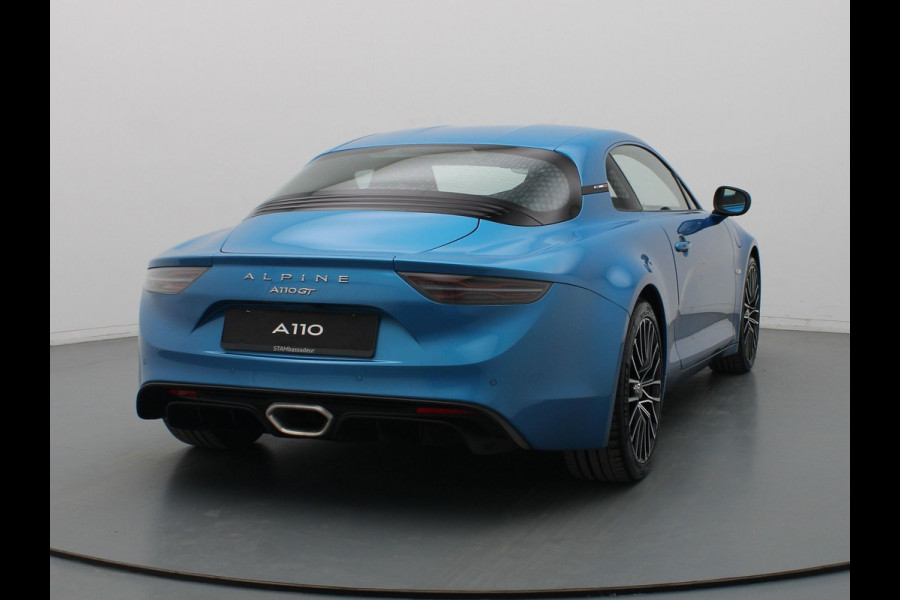 ALPINE A110 GT Alpine Atelier 300pk Turbo  #35 van 110 Automaat Focal Premium | Camera | Cruise | Parkeersens. v+a | Atelier Bleu Alpine Acier
