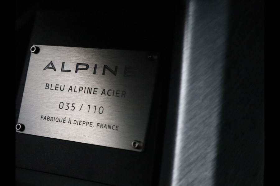 ALPINE A110 GT Alpine Atelier 300pk Turbo  #35 van 110 Automaat Focal Premium | Camera | Cruise | Parkeersens. v+a | Atelier Bleu Alpine Acier