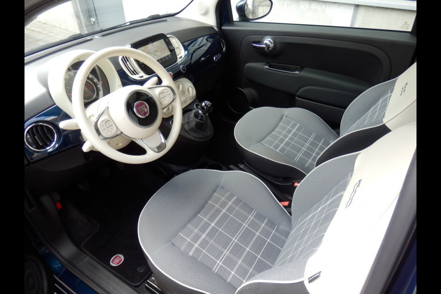 Fiat 500 1.2 Lounge | Navigatie | Apple Carpl. Andr. Auto | Cruise ctr