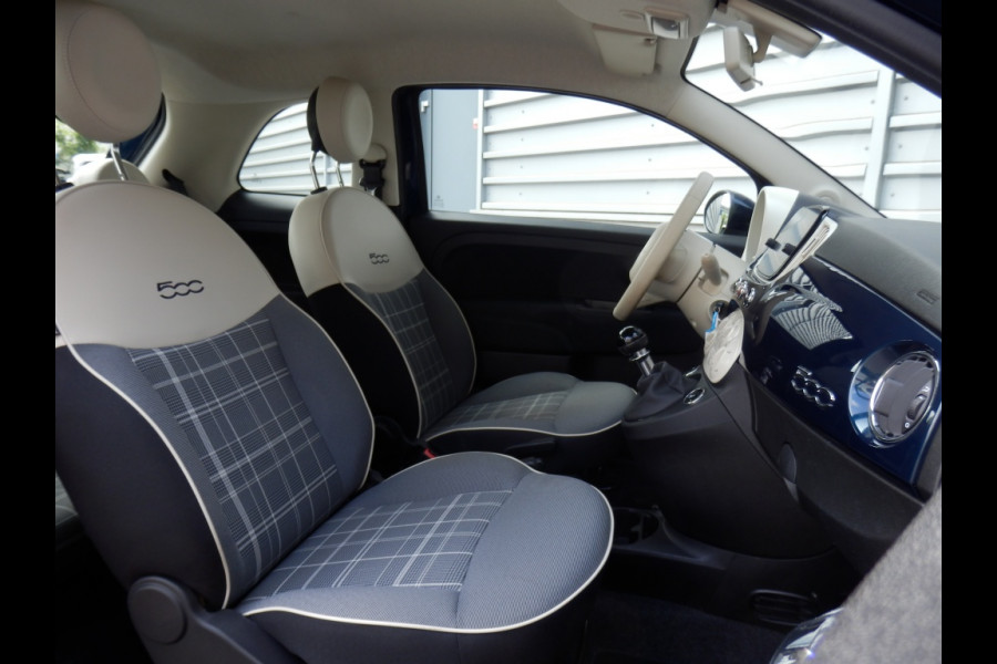 Fiat 500 1.2 Lounge | Navigatie | Apple Carpl. Andr. Auto | Cruise ctr