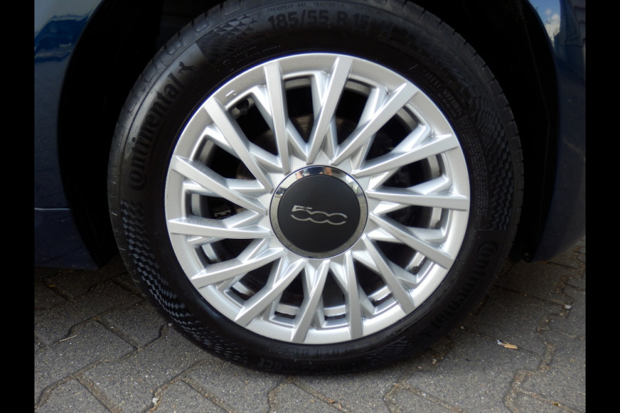 Fiat 500 1.2 Lounge | Navigatie | Apple Carpl. Andr. Auto | Cruise ctr