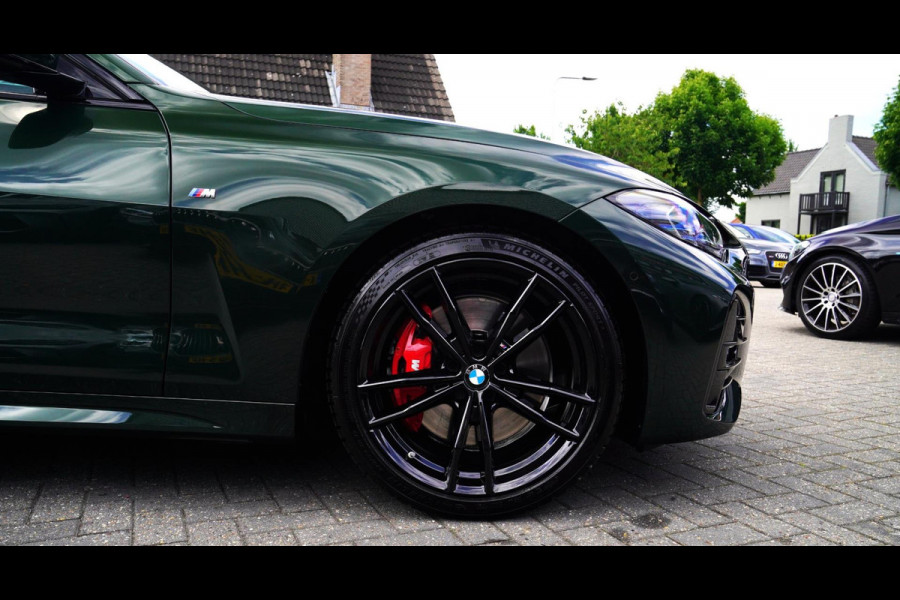 BMW 4 Serie Cabrio 430i High Executive |Sanremo green | LaserLED | Stoelkoeling | Camera | NIEUWstaat | Nekverwarming | Luxe Leder