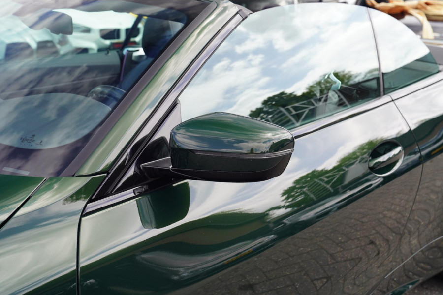 BMW 4 Serie Cabrio 430i High Executive |Sanremo green | LaserLED | Stoelkoeling | Camera | NIEUWstaat | Nekverwarming | Luxe Leder