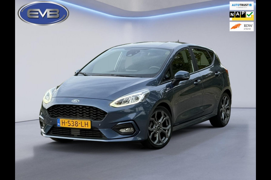 Ford Fiesta 1.0 EcoBoost ST-Line, achteruitrijcamera, 17 inch, ECC, Nederlandse auto met nationale auto pas