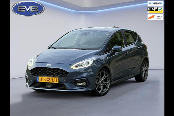 Ford Fiesta 1.0 EcoBoost ST-Line, achteruitrijcamera, 17 inch, ECC, Nederlandse auto met nationale auto pas