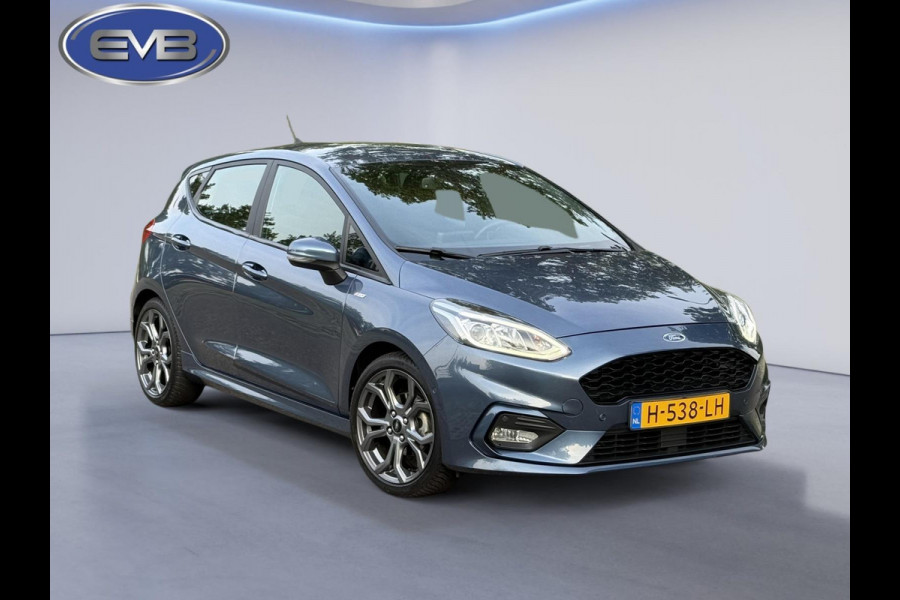 Ford Fiesta 1.0 EcoBoost ST-Line, achteruitrijcamera, 17 inch, ECC, Nederlandse auto met nationale auto pas