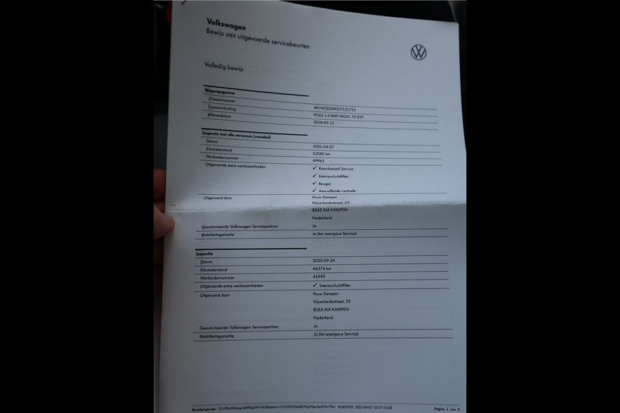 Volkswagen Polo 1.0 TSI Highline Automaat