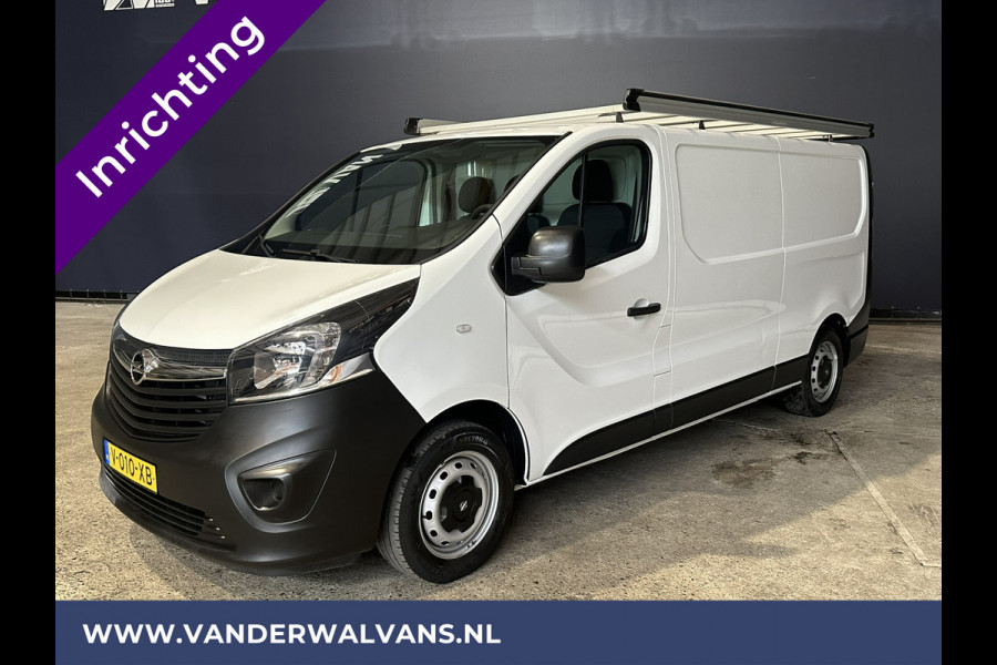 Opel Vivaro 1.6 CDTI 126pk L2H1 Inrichting Euro6 Airco | Imperiaal | LED | Trekhaak | Cruisecontrol Bijrijdersbank
