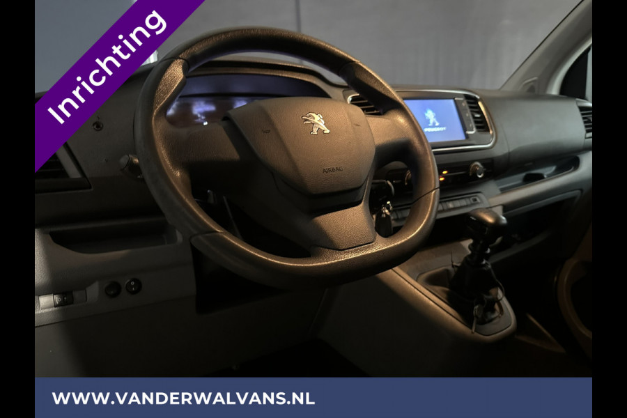 Peugeot Expert 2.0 BlueHDI 123pk L1H1 Inrichting Euro6 Airco | Apple Carplay | Android Auto | Cruisecontrol | Imperiaal 2500kg Trekhaak, Parkeersensoren