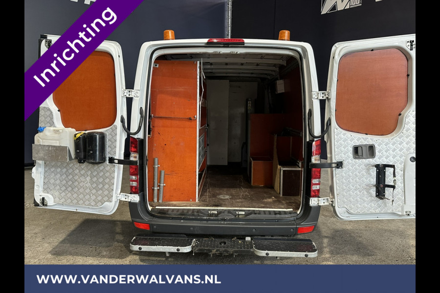 Mercedes-Benz Sprinter 316 CDI 164pk L2H1 Inrichting Euro6 Airco | 2800kg trekhaak | Cruisecontrol Parkeersensoren