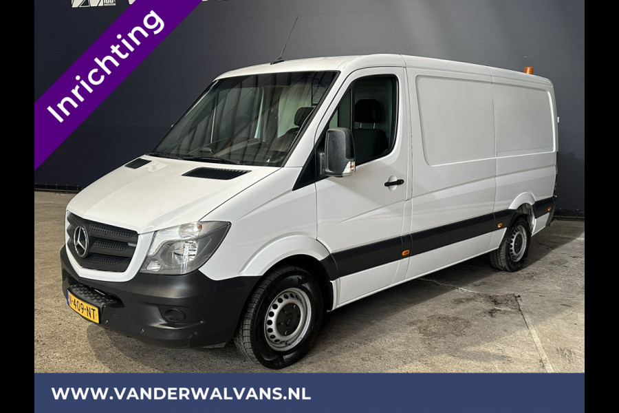 Mercedes-Benz Sprinter 316 CDI 164pk L2H1 Inrichting Euro6 Airco | 2800kg trekhaak | Cruisecontrol Parkeersensoren