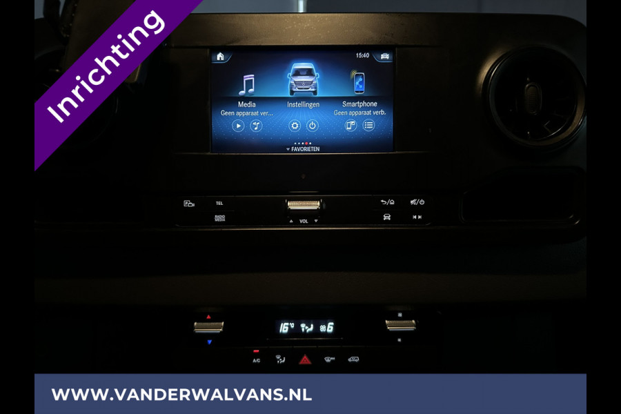 Mercedes-Benz Sprinter 316 CDI 164pk 3500kg Trekhaak L2H2 Inrichting Euro6 Airco | Camera | Cruisecontrol Parkeersensoren