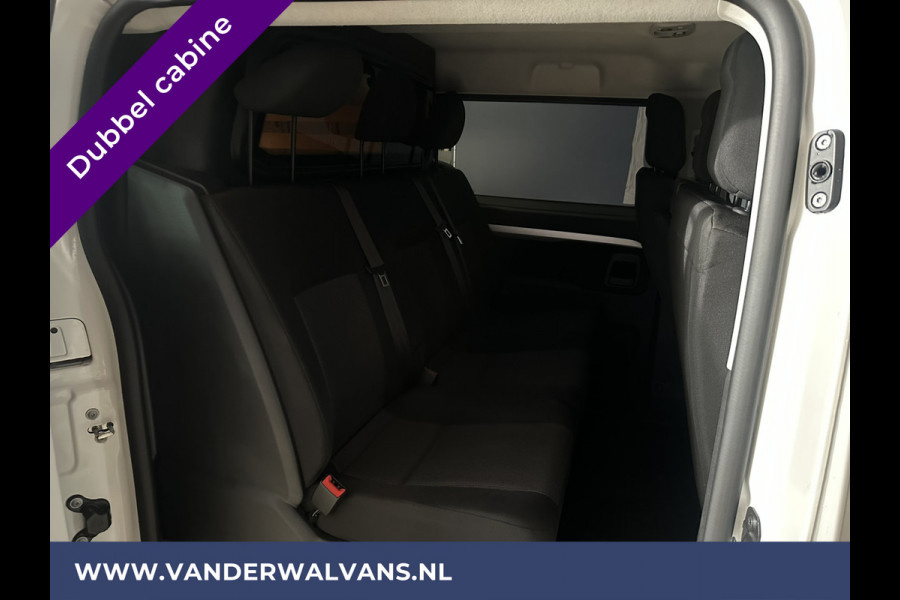 Toyota ProAce Worker 2.0 D-4D 145pk L3H1 Dubbele Cabine Euro6 Airco | 6-Zits | Navigatie | Apple Carplay | Cruisecontrol Android Auto, 2500kg Trekhaak, Parkeersensoren