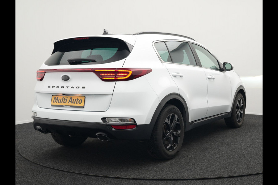 Kia Sportage 1.6 T-GDI Black Edition | Panodak | Elektrische Lederen Sportstoelen | JBL Audio | Carplay | Navigatie | Camera | Stuur/Stoel Verwarming |