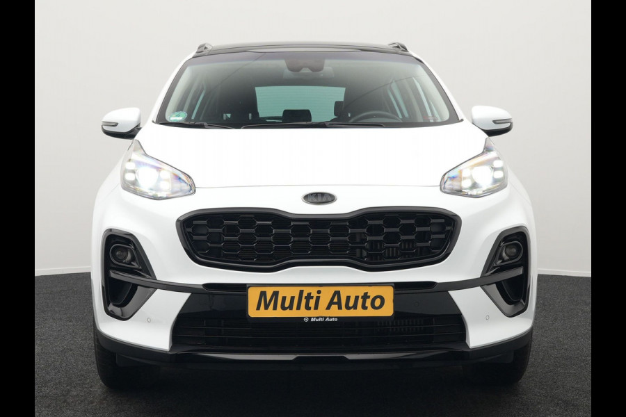 Kia Sportage 1.6 T-GDI Black Edition | Panodak | Elektrische Lederen Sportstoelen | JBL Audio | Carplay | Navigatie | Camera | Stuur/Stoel Verwarming |