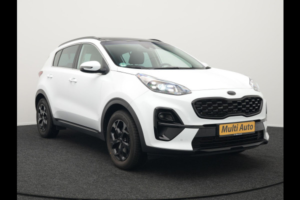 Kia Sportage 1.6 T-GDI Black Edition | Panodak | Elektrische Lederen Sportstoelen | JBL Audio | Carplay | Navigatie | Camera | Stuur/Stoel Verwarming |