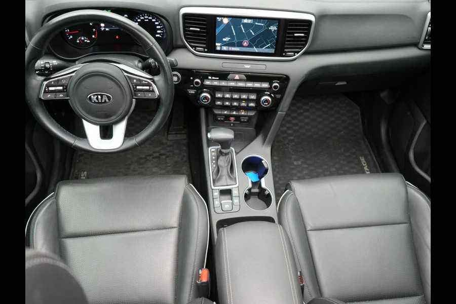 Kia Sportage 1.6 T-GDI Black Edition | Panodak | Elektrische Lederen Sportstoelen | JBL Audio | Carplay | Navigatie | Camera | Stuur/Stoel Verwarming |