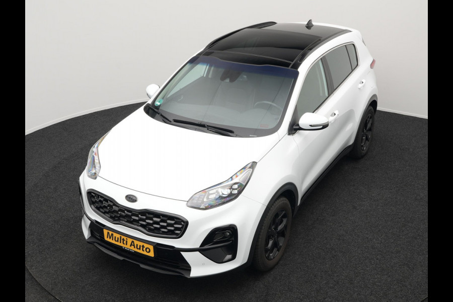 Kia Sportage 1.6 T-GDI Black Edition | Panodak | Elektrische Lederen Sportstoelen | JBL Audio | Carplay | Navigatie | Camera | Stuur/Stoel Verwarming |