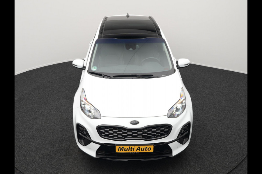 Kia Sportage 1.6 T-GDI Black Edition | Panodak | Elektrische Lederen Sportstoelen | JBL Audio | Carplay | Navigatie | Camera | Stuur/Stoel Verwarming |