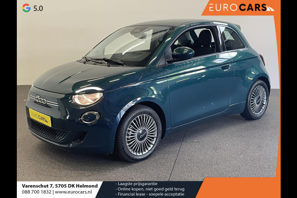 Fiat 500E Icon 42 kWh Navigatie Apple Carplay/Android Auto Cruise Control Stoelverwarming Climate Control
