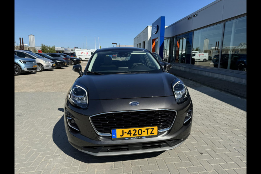 Ford Puma 1.0 EcoBoost Hybrid Titanium 125pk | Comfort pakket | Winterpack | Panoramadak | Trekhaak | Adaptieve Cruise | BLIS