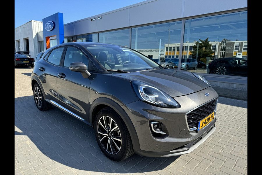 Ford Puma 1.0 EcoBoost Hybrid Titanium 125pk | Comfort pakket | Winterpack | Panoramadak | Trekhaak | Adaptieve Cruise | BLIS