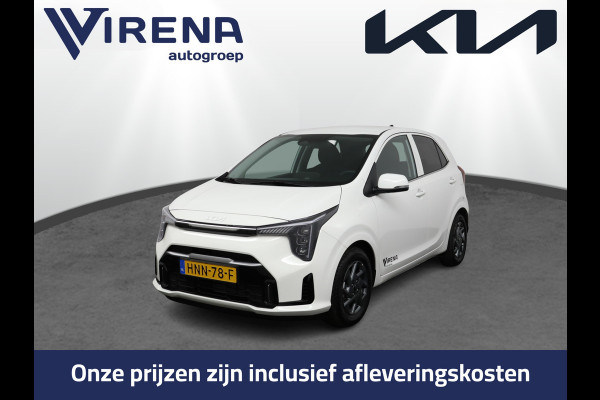 Kia Picanto 1.0 DPI DynamicPlusLine Rijdende Demo - Apple Carplay/Android Auto - Cruise Control - Led Koplampen - Navigatie - Fabrieksgarantie tot 05-2032