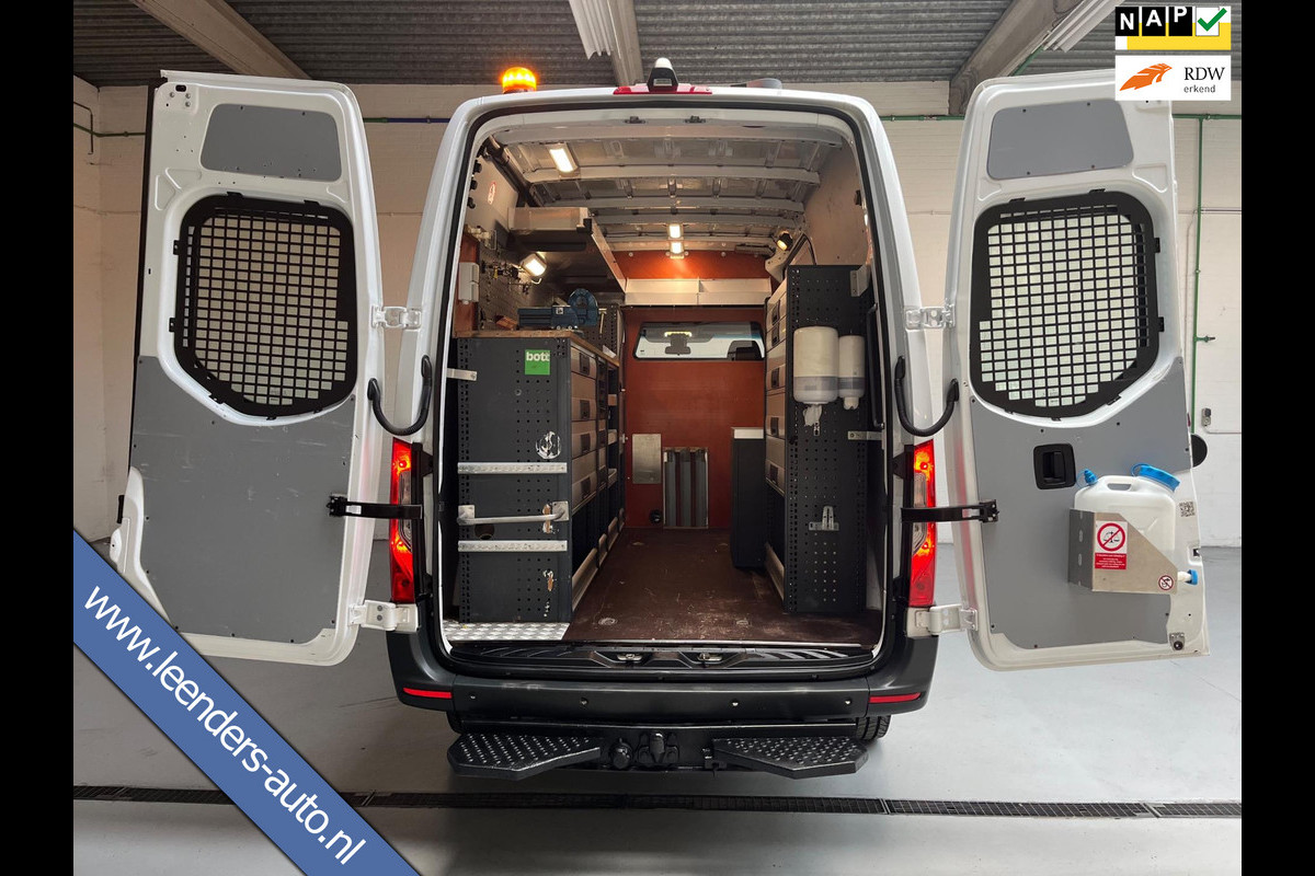 Mercedes-Benz Sprinter Automaat Servicewagen 314 2.2 CDI 140PK L2H2 euro6 BOTT Inrichting, Victron V230, Standkachel RIJKLAARPRIJS Mercedes-Benz Sprinter Automaat Servicewagen 314 2.2 CDI 140PK L2H2 euro6 BOTT Inrichting, Victron V230, Standkachel RIJKLAARPRIJS