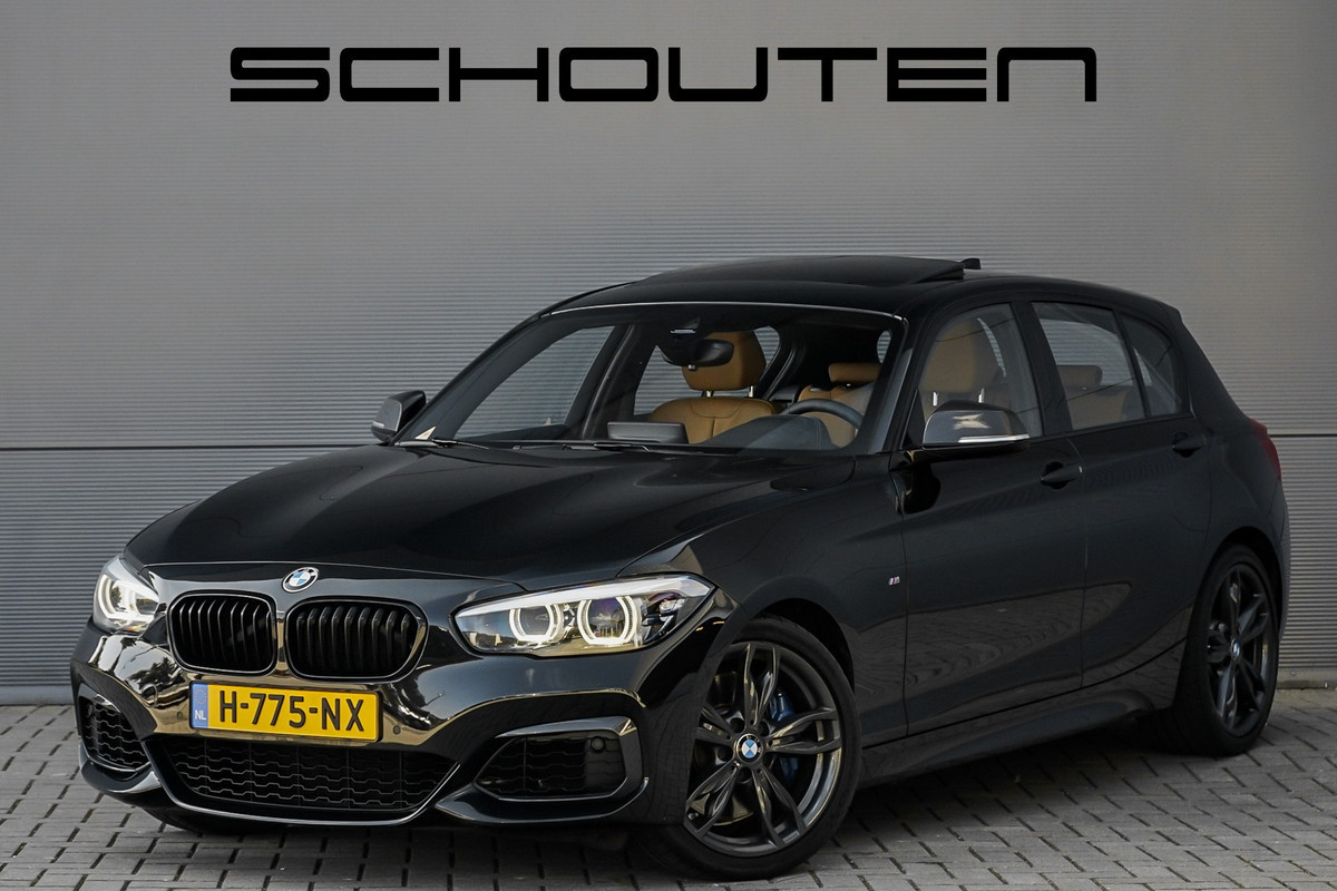 BMW 1-serie M140i Shadow Schuifdak H/K Stuurverw Camera CarPlay Leer BMW 1-serie M140i Shadow Schuifdak H/K Stuurverw Camera CarPlay Leer