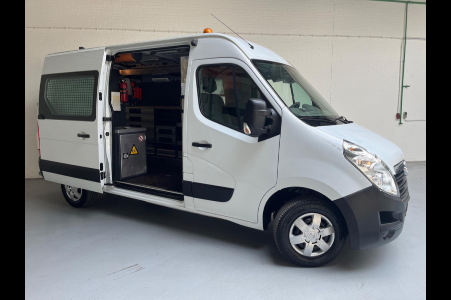 Opel Movano AUTOMAAT SERVICEWAGEN 2.3 CDTI 125 L2H2 VICTRON V230 BOTT INRICHTING AIRCO STANDKACHEL TREKHAAK RIJKLAARPRIJS!