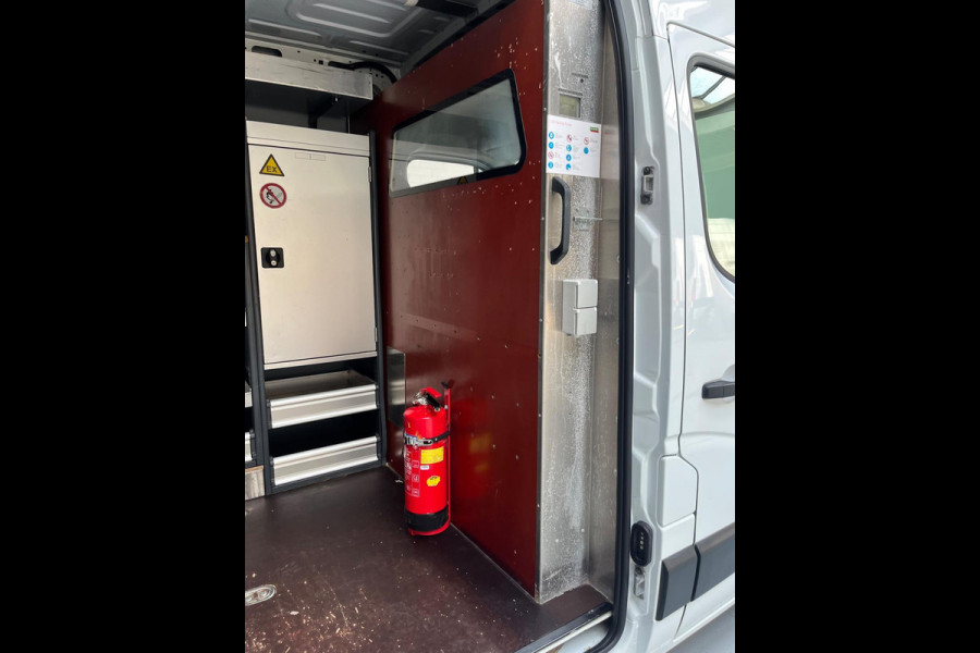 Opel Movano AUTOMAAT SERVICEWAGEN 2.3 CDTI 125 L2H2 VICTRON V230 BOTT INRICHTING AIRCO STANDKACHEL TREKHAAK RIJKLAARPRIJS!