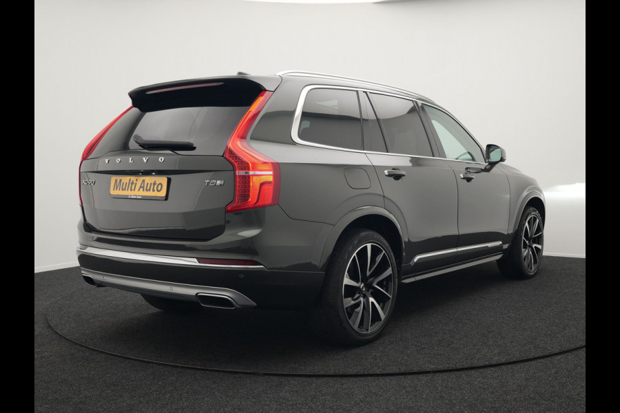 Volvo XC90 T8 Twin Engine AWD Inscription Plug In Hybrid Dealer O.H PHEV | Panodak | Adaptive Cruise | Head Up |  Luxe Lederen Sportstoelen Massage & Ventilatie | 21"L.M |  Harman Kardon | BLIS | Apple Carplay | Pilot Assist |