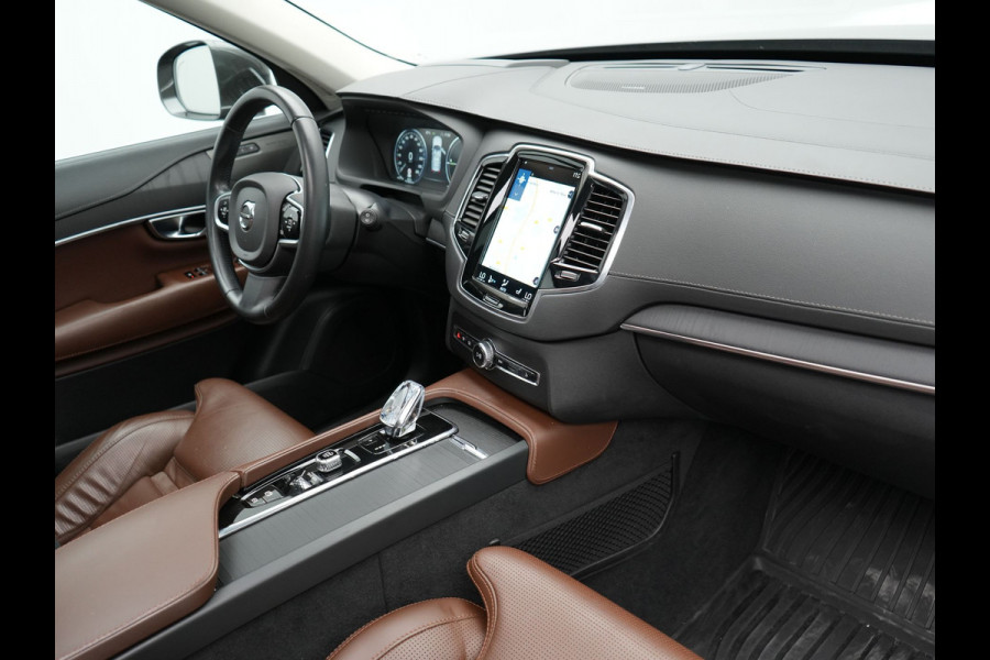 Volvo XC90 T8 Twin Engine AWD Inscription Plug In Hybrid Dealer O.H PHEV | Panodak | Adaptive Cruise | Head Up |  Luxe Lederen Sportstoelen Massage & Ventilatie | 21"L.M |  Harman Kardon | BLIS | Apple Carplay | Pilot Assist |