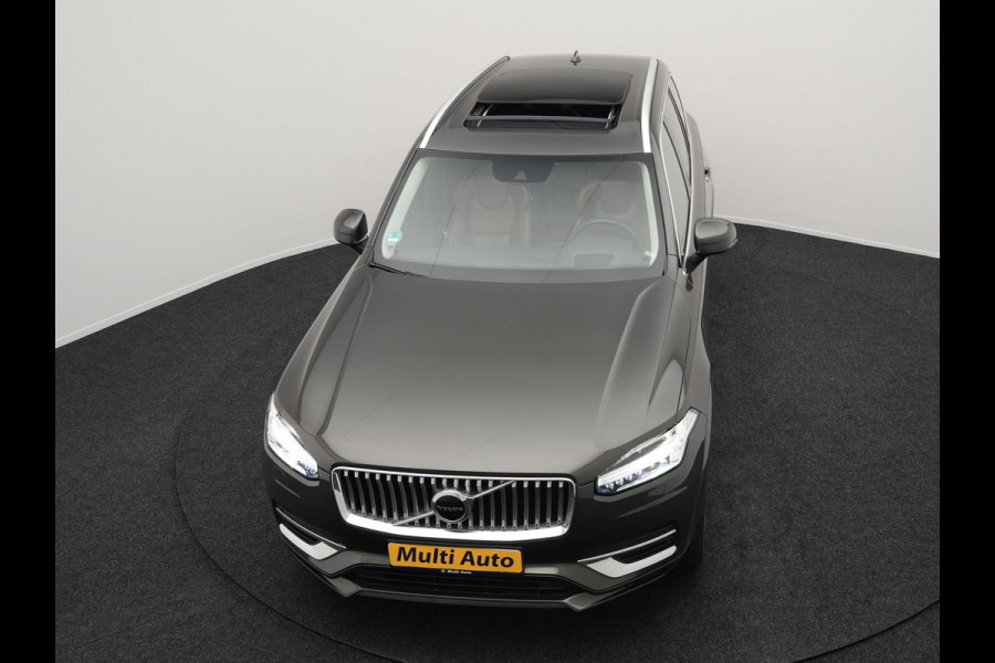 Volvo XC90 T8 Twin Engine AWD Inscription Plug In Hybrid Dealer O.H PHEV | Panodak | Adaptive Cruise | Head Up |  Luxe Lederen Sportstoelen Massage & Ventilatie | 21"L.M |  Harman Kardon | BLIS | Apple Carplay | Pilot Assist |
