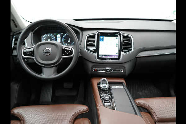 Volvo XC90 T8 Twin Engine AWD Inscription Plug In Hybrid Dealer O.H PHEV | Panodak | Adaptive Cruise | Head Up |  Luxe Lederen Sportstoelen Massage & Ventilatie | 21"L.M |  Harman Kardon | BLIS | Apple Carplay | Pilot Assist |