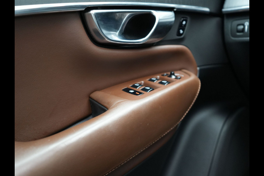 Volvo XC90 T8 Twin Engine AWD Inscription Plug In Hybrid Dealer O.H PHEV | Panodak | Adaptive Cruise | Head Up |  Luxe Lederen Sportstoelen Massage & Ventilatie | 21"L.M |  Harman Kardon | BLIS | Apple Carplay | Pilot Assist |