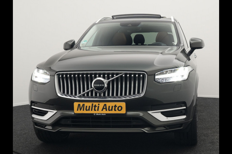 Volvo XC90 T8 Twin Engine AWD Inscription Plug In Hybrid Dealer O.H PHEV | Panodak | Adaptive Cruise | Head Up |  Luxe Lederen Sportstoelen Massage & Ventilatie | 21"L.M |  Harman Kardon | BLIS | Apple Carplay | Pilot Assist |